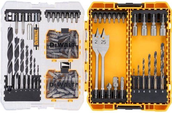 DeWALT DT70785-QZ - 100-delige boor- en bitset - Hout/Metaal - TOUGH CASE