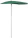 vidaXL - Half Parasol - 180x90 cm - Groen