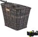 Basil Bremen Rattan Look Fietsmand KF - Voorop - Bruin