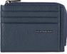 PIQUADRO Porte-cartes en cuir Modus Special Credit Card Holder RFID Night Blue Bleu foncé