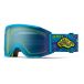 Smith Ski Mask Squad Mag (Killer Acid/Eday Blue Mirror)