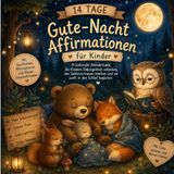 14 Tage Gute-Nacht-Affirmationen für Kinder: 14 liebevolle Abendrituale, die Kindern Geborgenheit schenken, das Selbstvertrauen stärken und sie sanft in den Schlaf begleiten.