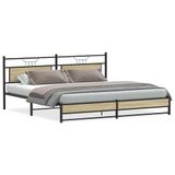 VidaXL Bedframe Sonoma Eiken 200x200 cm