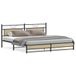 VidaXL Bedframe Sonoma Eiken 200x200 cm