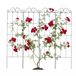 Relaxdays Klimrek - 4 stuks - Zwart - Staal - 116x30 cm