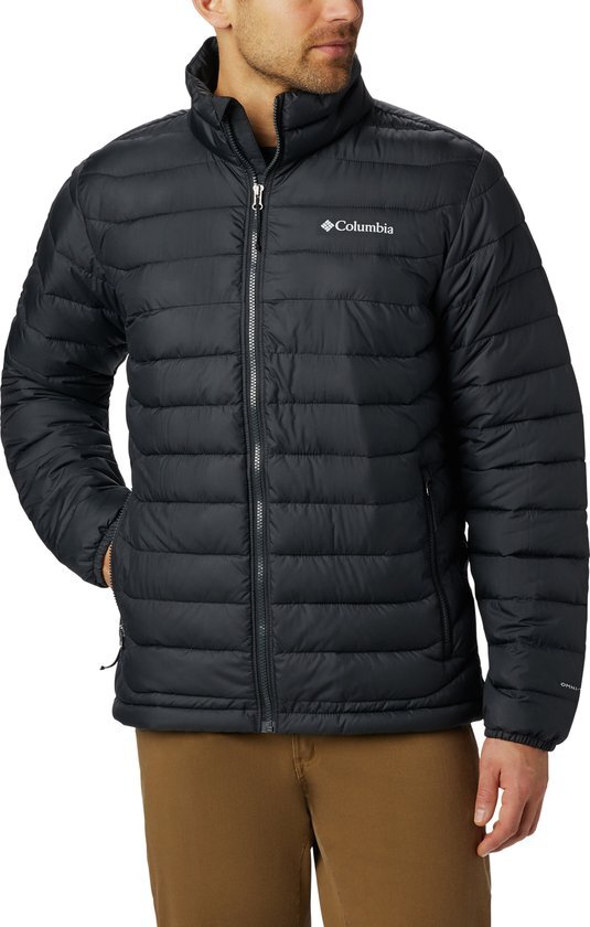 Columbia Powder Lite Jacket Heren Outdoorjas - Black - M