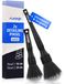 Brosse de detailing pour voiture - 2 pièces - Pinceau doux - Nylon