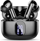 Btootos Bluetooth hoofdtelefoon, draadloos, met app, Bluetooth 5.4, in-ear hoofdtelefoon, draadloze oordopjes, 40 uur speeltijd, led-oplaadcase, ENC-geluidsreductie, microfoon, diepe bas oortelefoon