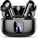 Btootos Bluetooth hoofdtelefoon, draadloos, met app, Bluetooth 5.4, in-ear hoofdtelefoon, draadloze oordopjes, 40 uur speeltijd, led-oplaadcase, ENC-geluidsreductie, microfoon, diepe bas oortelefoon