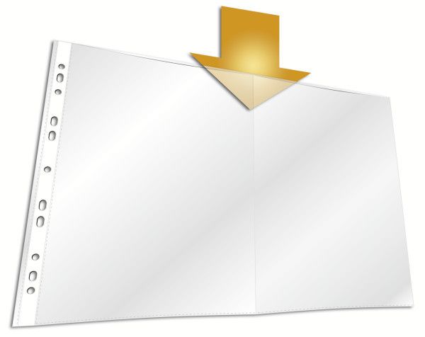 Durable 267119 insteekmappen transparant 10 stuks