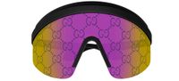 Gucci GG1477S - Lunettes de soleil femme noir masques rose 99mm