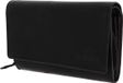 Mustang® Udine leren portemonnee zwart