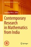 Contemporary Indian National Science Academy - Contemporary Research in Mathematics from India