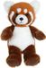 GIPSY TOYS Rode Panda knuffel - Groen Woud, 20 cm