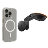 Cygnett Magnetic Autozuignapset (magsafe) + Brodit iPhone hoes MagSafe
