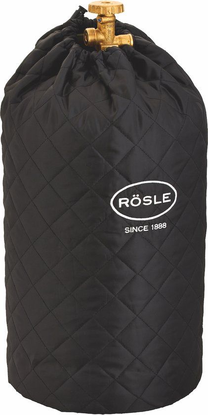Rösle Barbecue Beschermhoes Gasfles 11 kg - Zwart - Polyester