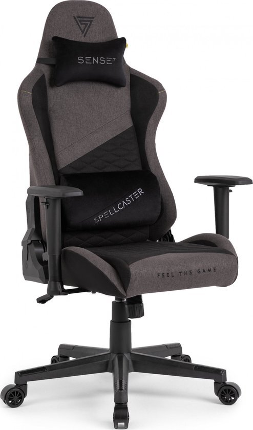 SENSE7 Spellcaster stoffen fauteuil Senshi Edition grijs