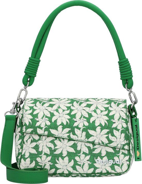 Desigual Schoudertas Vrouwen Leer Groen 15x22.5x10.5 cm
