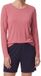 Ammann Dames pyjama Mix & Match lange mouw mauvewood effen 50% katoen 50% modal maat M
