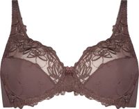 Hunkemöller Dames Lingerie Niet-voorgevormde beugel bh Diva - Bruin - maat F70