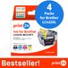 print24 Inktcartridges voor Brother LC422XL, multipack (BK/C/M/Y), 4 stuks