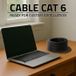 Qoltec netwerk patchkabel UTP twisted pair | CAT6 | Hoge snelheid 1 Gb/s | LAN | 100m | Zwart