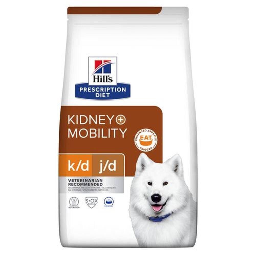 Hill's PET Nutrition Hill's Prescription Diet Canine Kidney + Mobility K/D J/D 4 kg