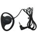 ANCLLO Prise jack 3,5 mm Filaire Oreillette unilatérale Stéréo vers Mono écouteur crochet d'oreille Interprétation simultanée Casque