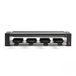 Onli Racletteapparaat voor 4 personen ON1011N – 800 W, afneembare grill, 42 x 11 cm