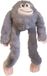 Gloria Soft Toy for Dogs Iwazaru Monkey Grey