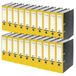 VON Leitz Ordner A4, 20 stuks, 80 mm, geel