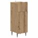 vidaXL Badkamer Opbergkast ZWOLLE Artisanaal eiken 30 x 31 x 79,5 cm