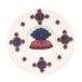 Iittala Soucoupe Taika Sato Ø11 cm Blanc-multicolore