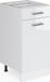 Vicco R-Line Meuble bas de cuisine – 40 cm, WB anthracite blanc laqué brillant
