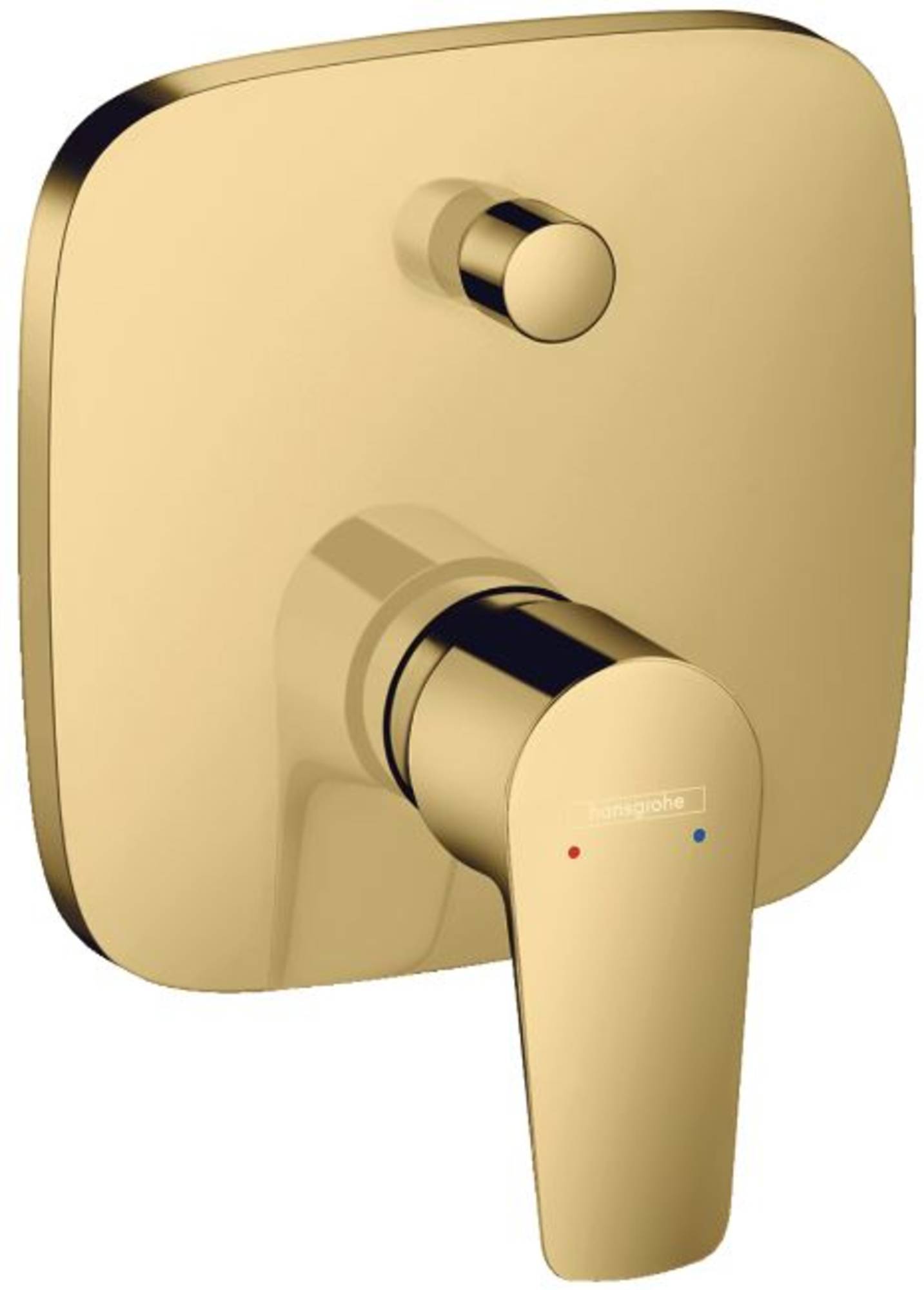 Hansgrohe Talis E Badthermostaat Afbouwdeel met Zekerheidscombinatie Polished Gold Optic