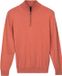 Baileys Heren Trui Half Zip Pullover Pima Katoen Apricot