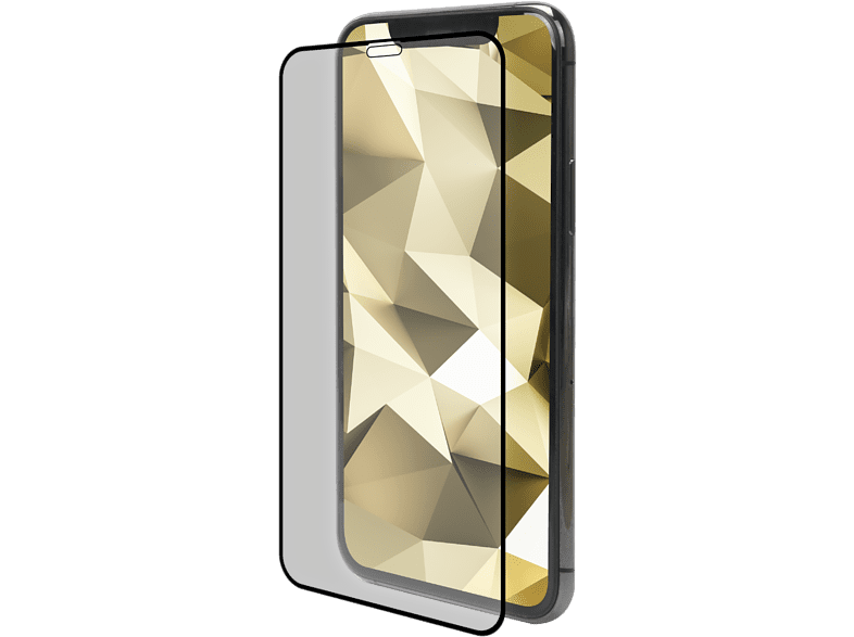 isy Beschermglas Black Frame iPhone X / XS / 11 Pro