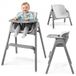 Moby-System NOXI Opvouwbare Kinderstoel 3-in-1 Grijs