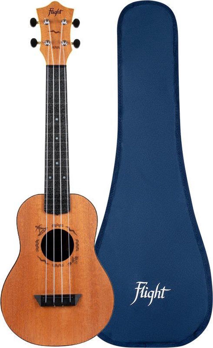 Flight Concert Ukelele - Travel Series - Mahonie - 3831120908412