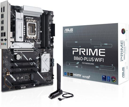 ASUS PRIME B860-PLUS WIFI - Moederbord - ATX - Intel B860 - LGA 1851 (Socket V1)