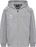 hummel hmlMOVE 2.0 ZIP HOODIE KIDS GREY MELANGE Polyester Unisex 164