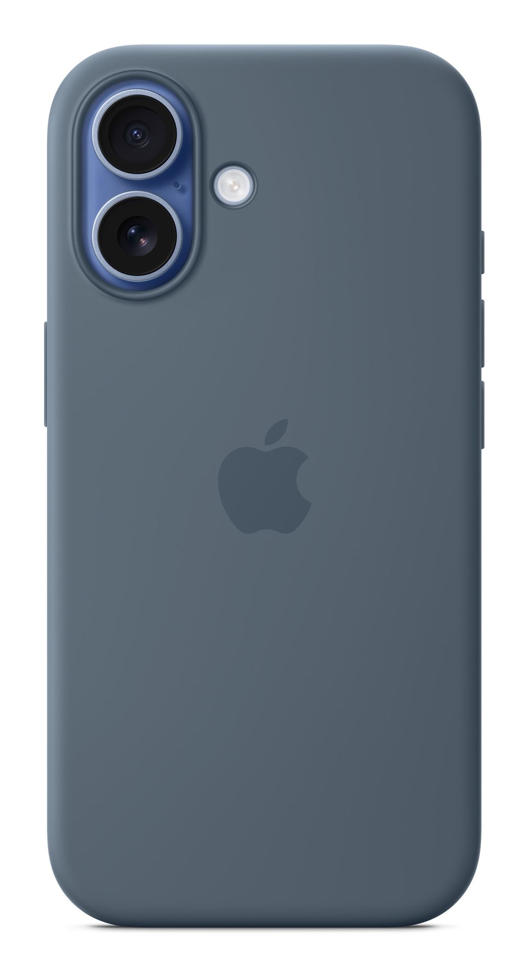 Apple iPhone 17 Anchor Blue Silicone Case with MagSafe