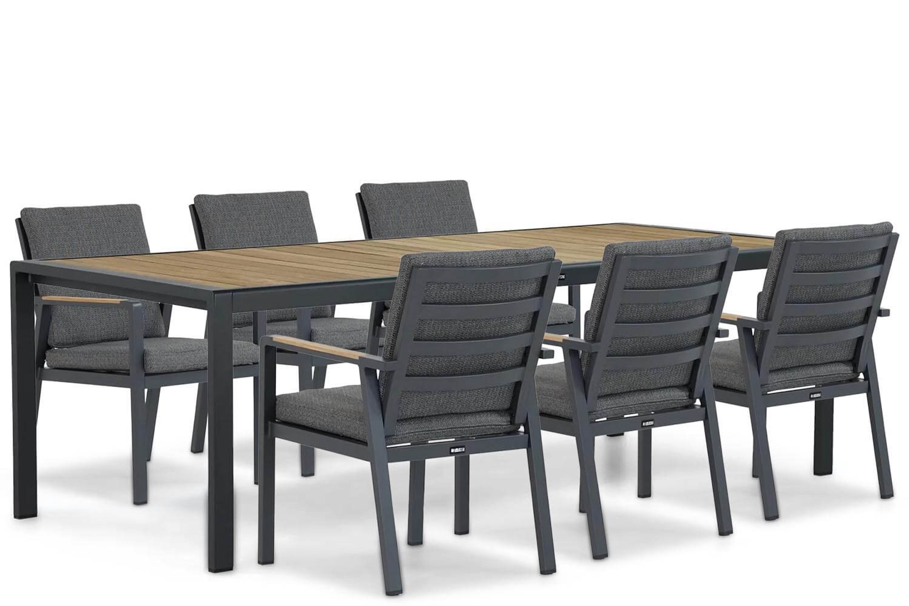 Lifestyle Garden Furniture Lifestyle Lifestyle Marseille/Valence 240 cm dining tuinset 7-delig