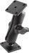 RAM Mount Klemhouder aluminium met 2 B-kogels RAM-B-141U