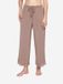 Joop! Pyjamahose Grace Vrouwen Effen Modal Brown Lentil