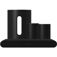 Sonos Ray Zwart + 2x Era 100 + Sub Mini Zwart