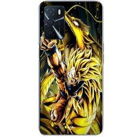 Oppo Hoesje voor Oppo A16 Son Goku Super Saiyan SSJ3 Dragon Punt Attack