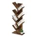 Furinno Boomboekenplank 7-laags vloerstaande boom boekenkast, Amber Pine