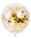 Excellent Houseware Ballons avec confettis dorés 10 pièces.