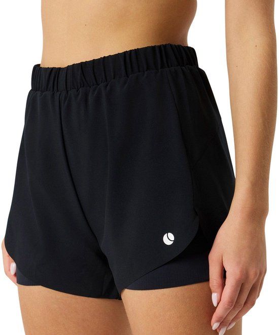 Bjorn borg Björn Borg Ace 2 in 1 Shorts Dames - Maat L - Zwart